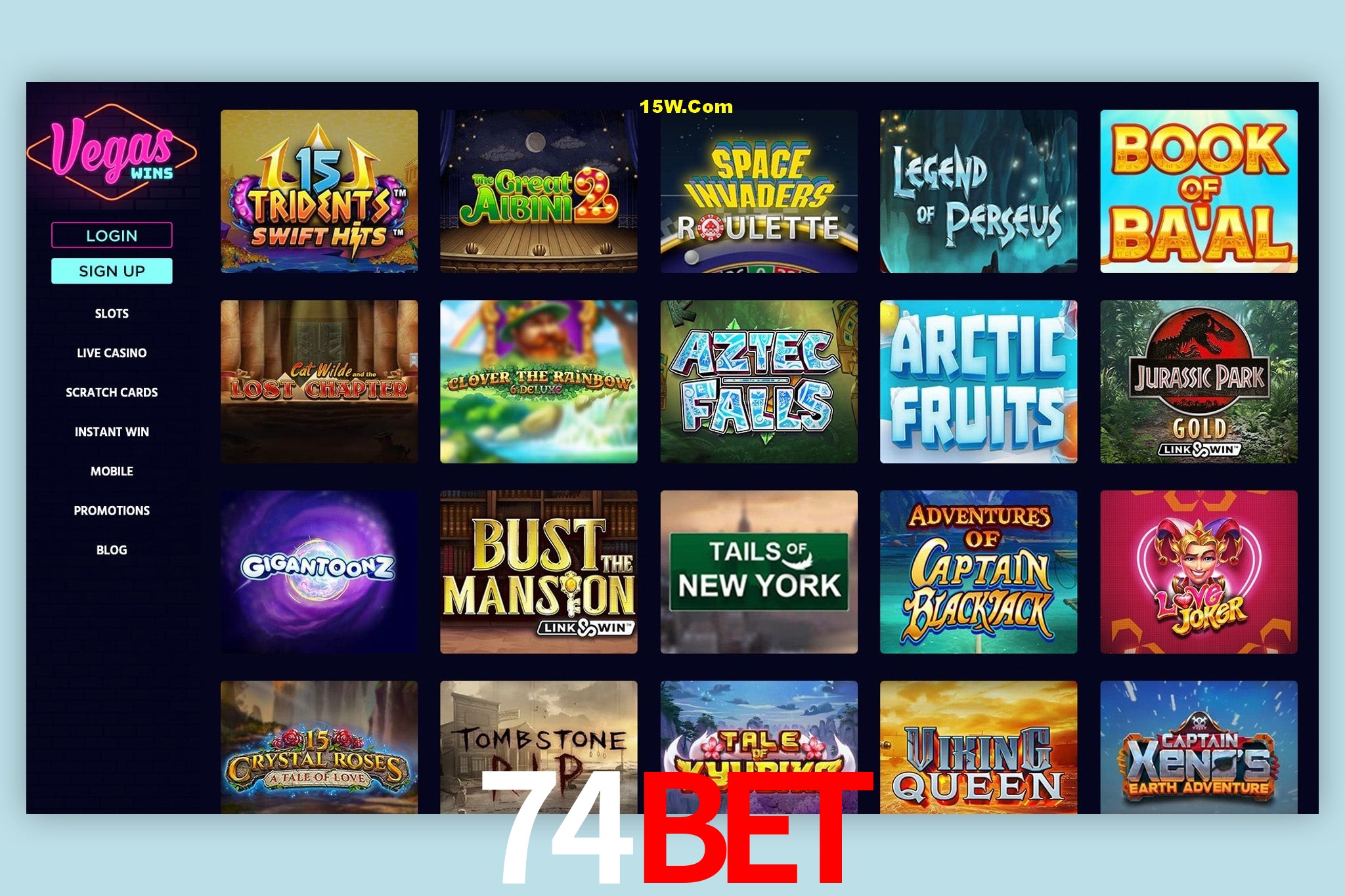 Tennis Betting 74Bet